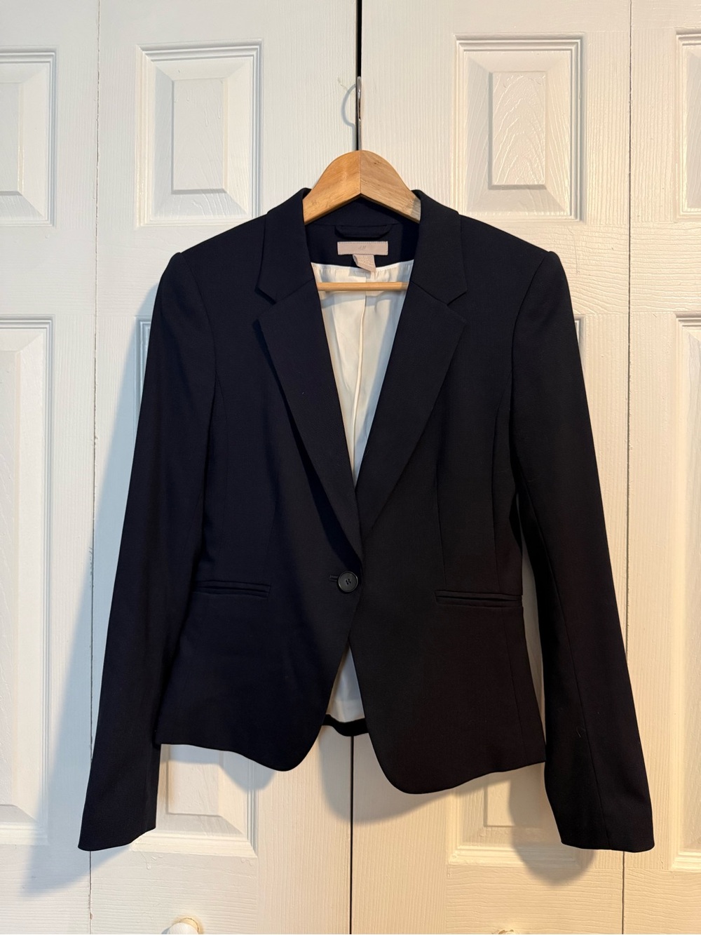 H&M Black Single-Button Women's Blazer